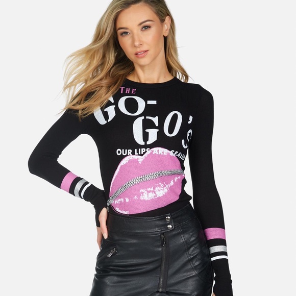 Lauren Moshi “The Go-Go’s” McKinley Thermal Top - Sz S - Picture 2 of 13